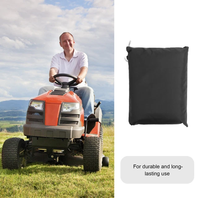 Lawn Tractor Cover Outdoor Lawn Mower Cover Protective Cover 4