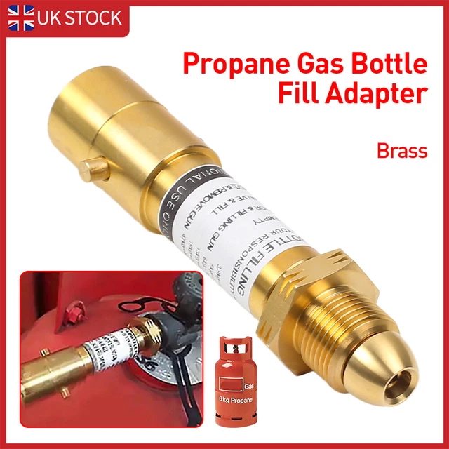 Adaptateur Remplissage Bouteille GPL M22 - Compatible France, Italie, Royaume-Uni
