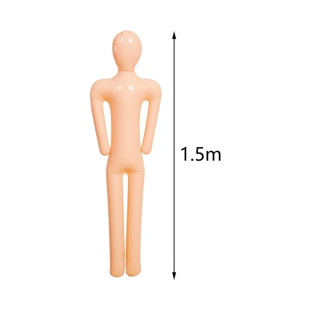 Mannequin gonflable en PVC pour homme, pour vêtements, bijoux, écharpe