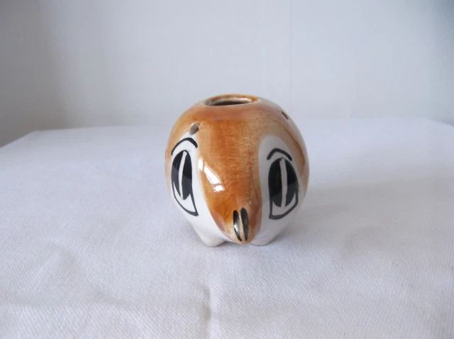 vintage Isle of Man hand painted hedgehog