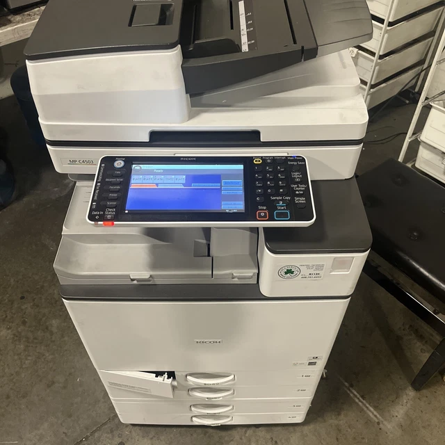 Ricoh MP C4503 Color Laser Multifunction Printer Copier