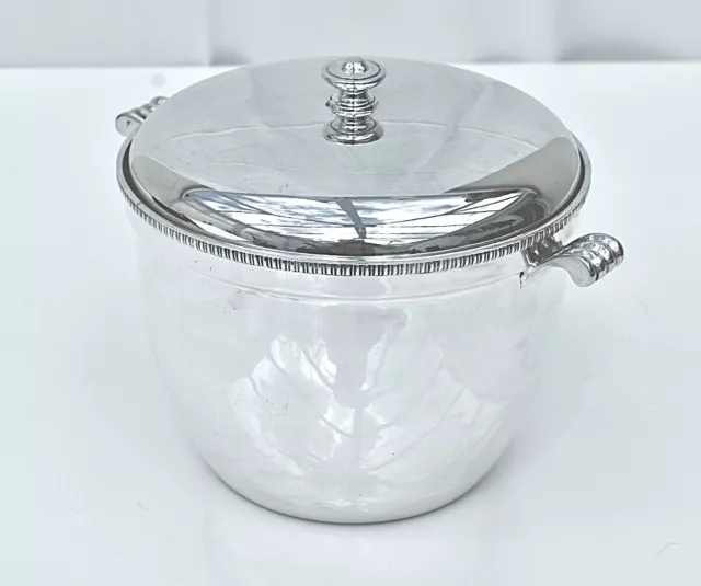 Fabulous Solid Solid Silver Ice Bucket ,By J B CHATTERLY Birmingham 821g