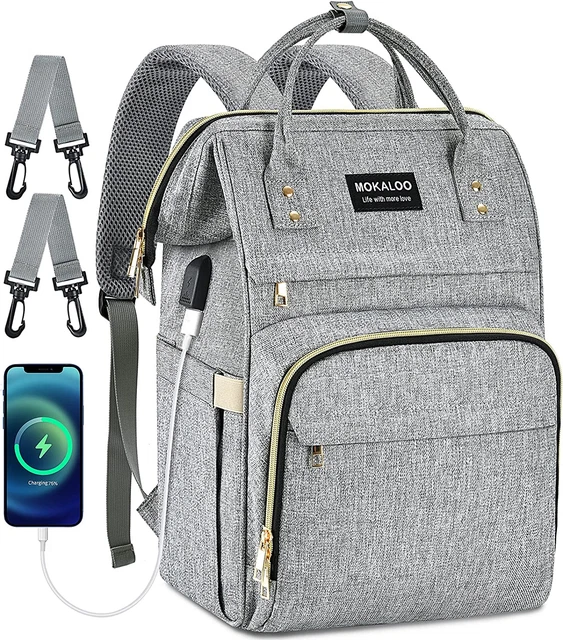 Diaper Bag Backpack, Large Baby Bag, Multi-Functional Travel Back Pack, Anti-Wat