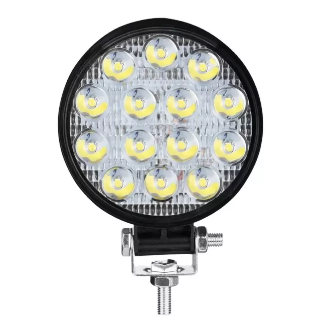 🇮🇹 Coppia Mini Fari 42 W  Led Faretti Fendinebbia Moto Jeep Bmw  Adv