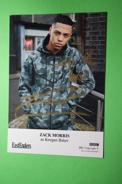 Zack Morris (Eastenders) Signed Cast Card