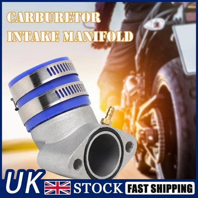 Carburetor Frosted Intake Manifold Boot Adapter for GY6 150cc Engine Scooter ATV