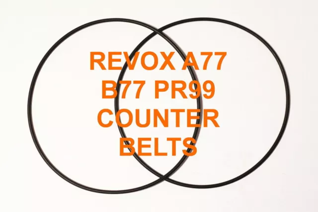 Revox Bandzählbänder A77 B77 Pr99 Reel Recorder A 77 B 77 Pr 99