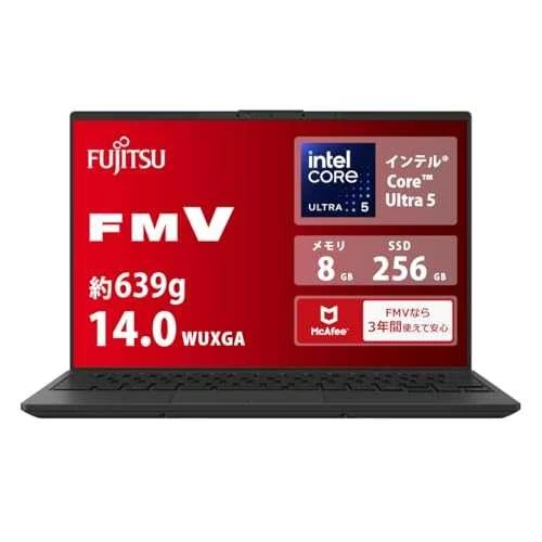 FUJITSU LIFEBOOK UH-X/H i7 16GB 512GB Windowsノート本体