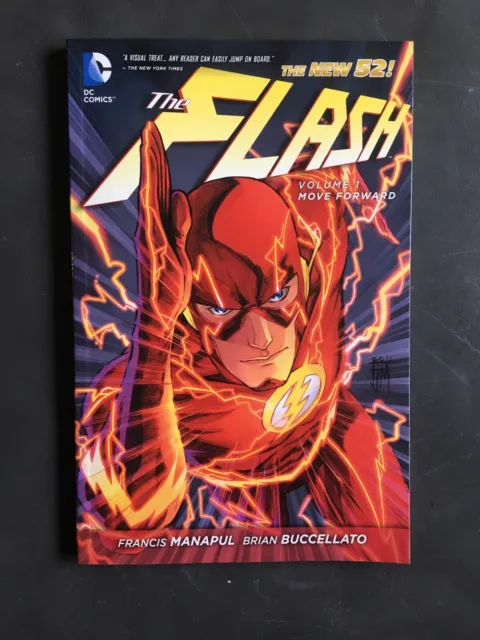 The New 52! The Flash Volume #1 Move Forward DC Comics *in amazing condition*