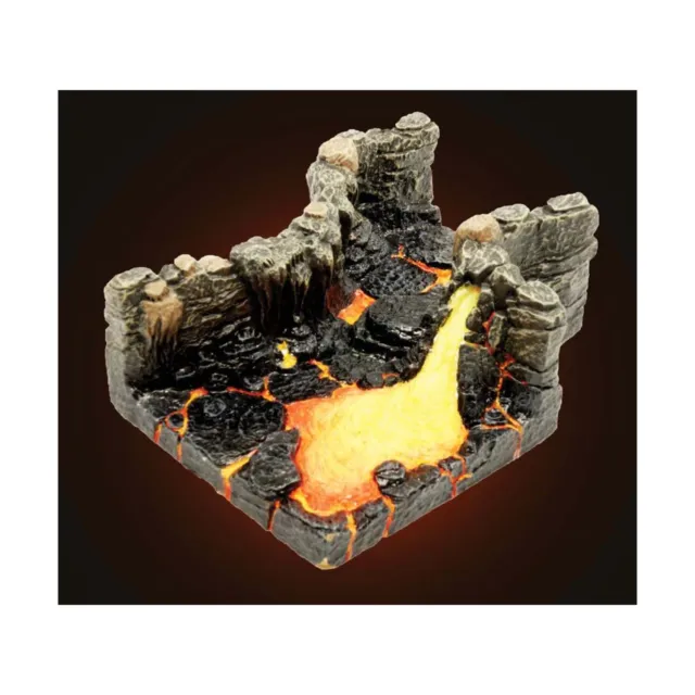 Dwarven Forge Minis - Terrain Lava Cave Entrance Pack (Painted) New