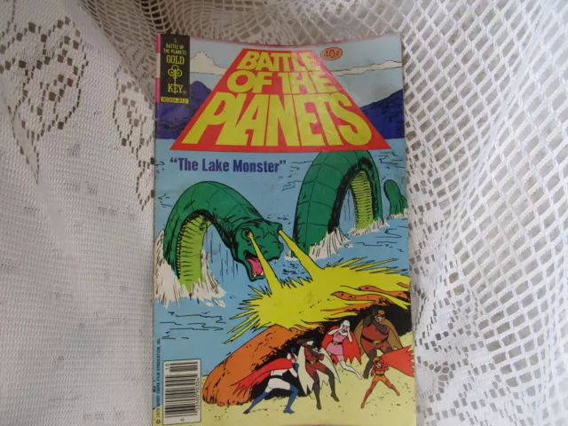 Vintage Battle of the planets Comic The Lake Monster 1979-No.3 Gold Key