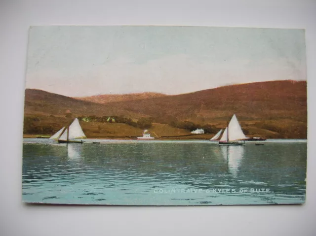 Colintraive and Kyles of Bute postcard. (Near Kames, Rothesay – National Series)