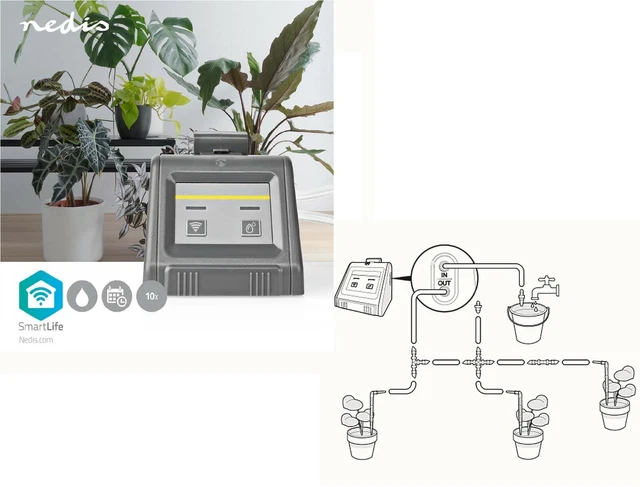 WiFi Programmatore Centralina Timer Automatico Per Irrigazione Controller