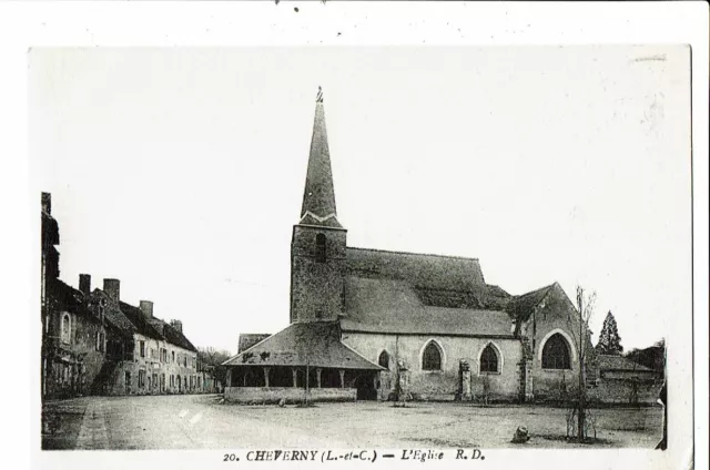 CPA-Carte Postale France-Cheverny-L'église-VM20008