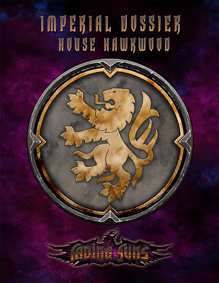 Fading Suns RPG 4E: Imperial Doss. House Hawkwood ULIUS84005 $19.99 Value