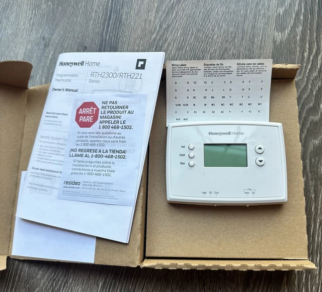 HONEYWELL 1WEEK PROGRAMMABLE Thermostat (RTH221B1039) 8.50 PicClick