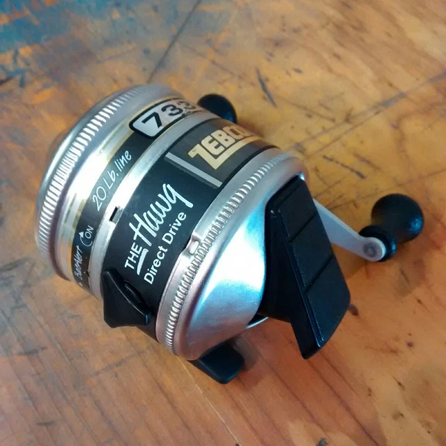 VINTAGE 1987 ZEBCO 733 The Hawg Direct Drive Spincasting Fishing Reel Works Good $18.50 - PicClick VINTAGE 1987 ZEBCO 733 The Hawg Direct Drive Spincasting Fishing Reel Works Good $18.50 - PicClick