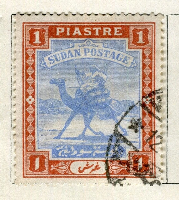 BRITISH E.AFRICA PROTECTORATE; 1898 Camel Rider issue fine used 1Pi. value