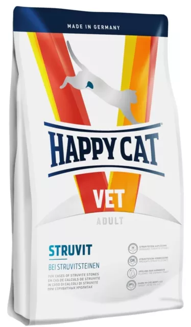 Croquettes chat Happy Cat Vet Lot de 2 x 1,4 kg Calculs renaux