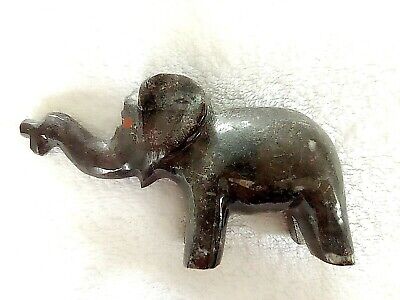 Finely carved Stone Elephant Vintage from India