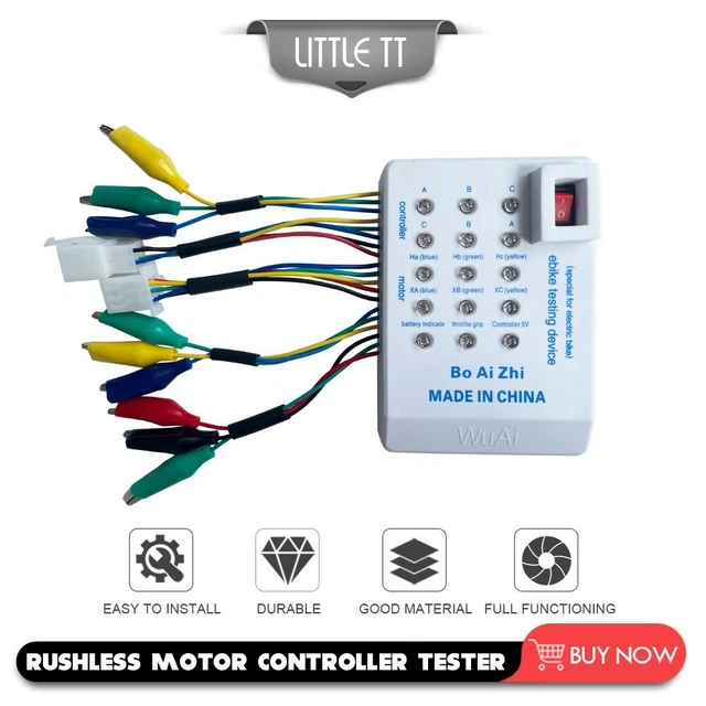 Tester Per Motori Brushless - Rilevatore Per E-bike E Scooter, Diagnosi Motori - Foto 2