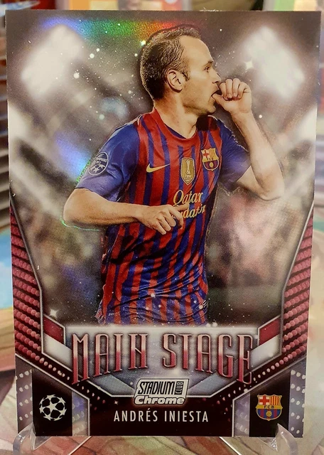 Carte Collection Andres Iniesta #15 – FC Barcelone – Liga 2007 – Mundicromo – Très Bon État