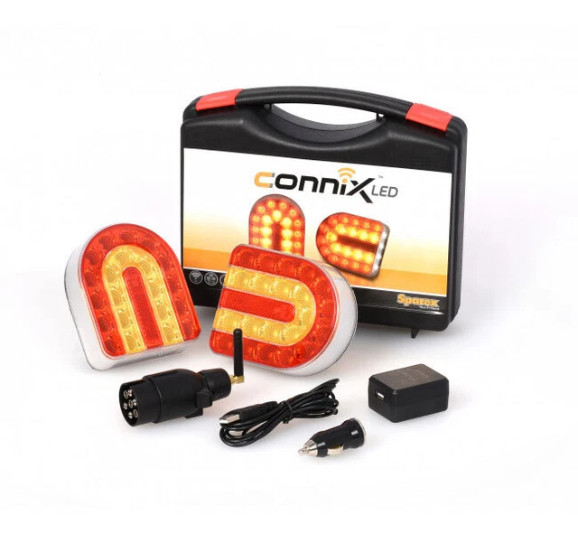 Kit Feux Ar Led Magnetiques Sans Fil Pour Remorque