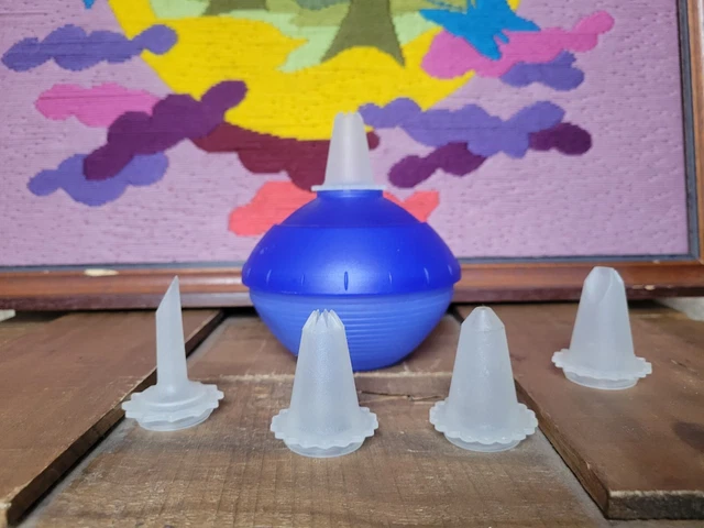 1124⚜️ Tupperware Boule Décors Poche à Douilles Avec ses 5 Embouts en