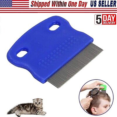 Stainless Steel Pet Dogs Cats Hair Removal Brush Grooming and Cleaning Comb
