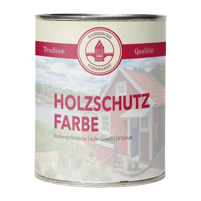 Clou Wetterschutzfarbe 750 Ml Schokobraun Holzschutzfarbe Für Aussen