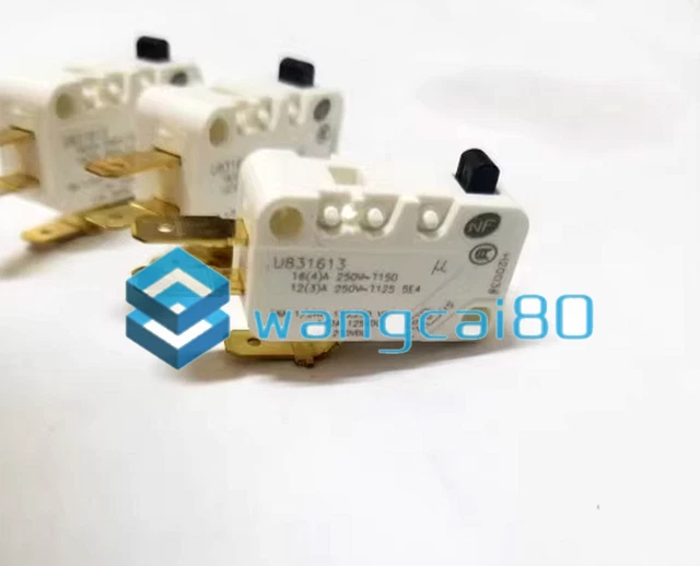 Lot De 10 Micro-interrupteurs Crouzet EF83161.3 - 16A 250V, Neuf (boîte Ouverte)