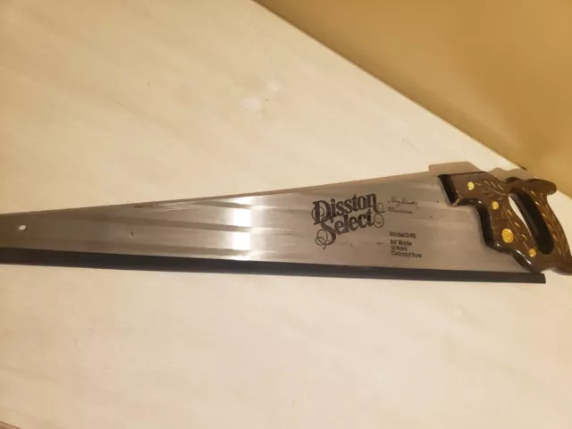 Disston Select 26" Blade 10 Point Crosscut Saw Model D-95