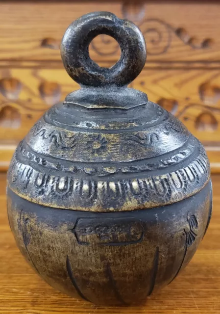 Late 19th Century Burmese Bronze Elephant Bell