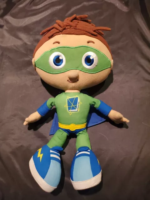 Cute SUPER WHY 12" Wyatt PLUSH Doll PBS TV SHOW