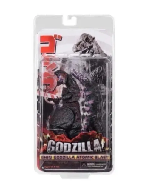 NECA Shin Godzilla Atomic Blast 2016 6" Action Figure 12" Head Tail Movie New