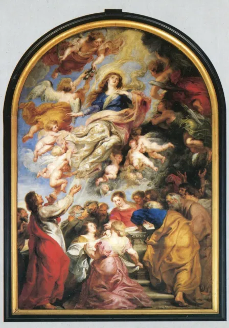 Alte Kunstpostkarte - Peter Paul Rubens - Maria Himmelfahrt