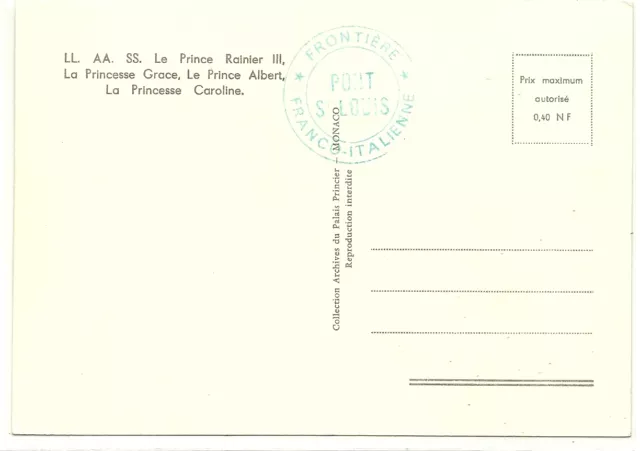 Carte Postale Ancienne - Prince Rainier De Monaco Et Grace Kelly Postcard France 2