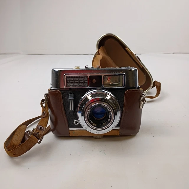 Appareil Photo Voigtlander Vito CLR – Objectif Lanthar 2,8/50 – Sacoche Cuir – Vintage