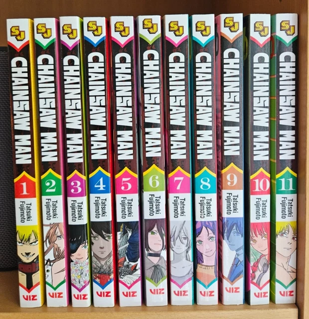 CHAINSAW MAN MANGA vol 111 by Tatsuki Fujimoto English Viz Media 100.