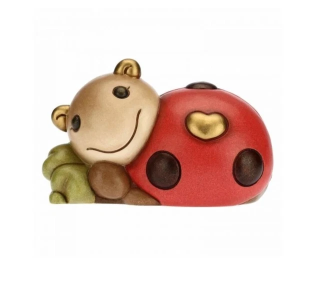Thun Coccinella Portafortuna Con Quadrifoglio