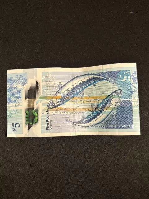 Royal Bank of Scotland £5 Note Rare