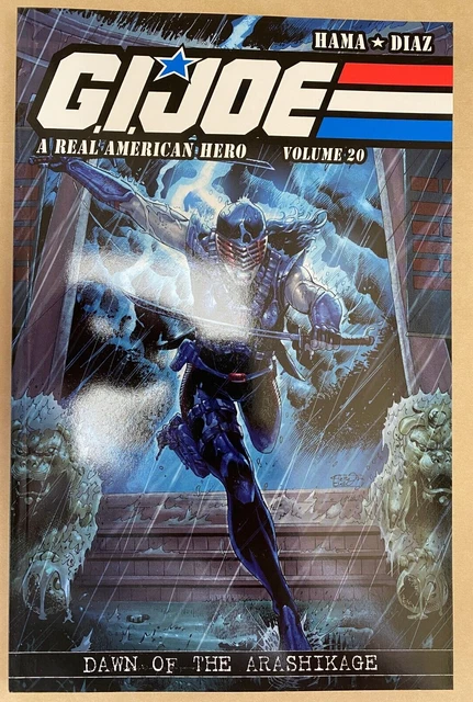 GI JOE tpb vol 20 Real American Hero Dawn of the Arashikage NM well kept