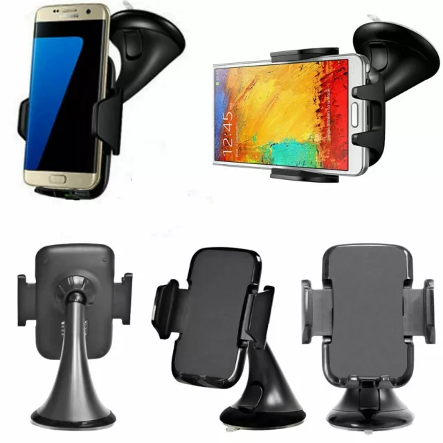 360 In Car Mobile Phone Holder Dashboard Suction Home Universal Mount Windscreen 2