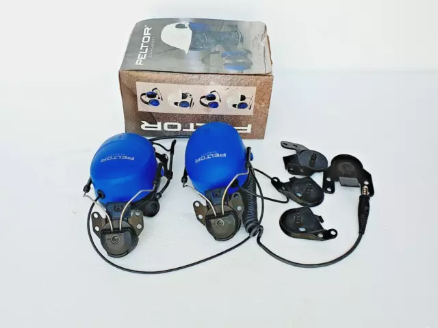 PELTOR MT7H79P3E-50 Earmuff Headset, Helmet Attaching,  ATEX Rated # NEW