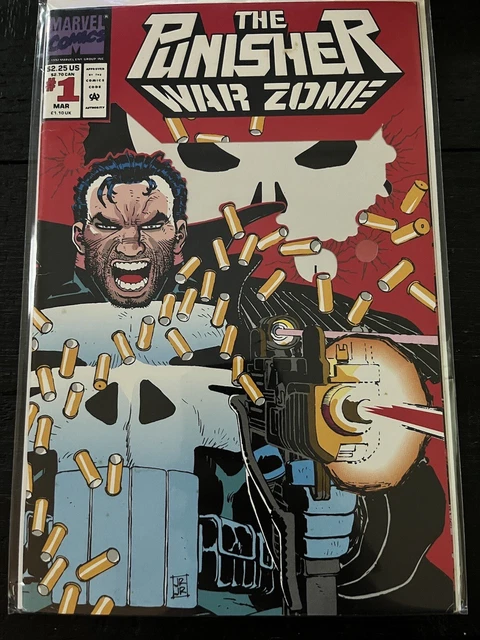 Punisher War Zone #1 - John Romita, Jr. (Marvel, 1992)