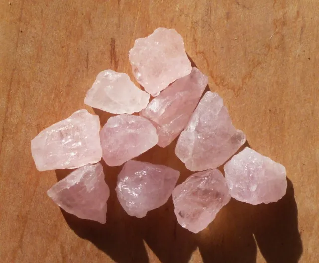 Morganite, pierres gemmes brutes naturelles, lot de 13,9 g /70 carats, Pakistan