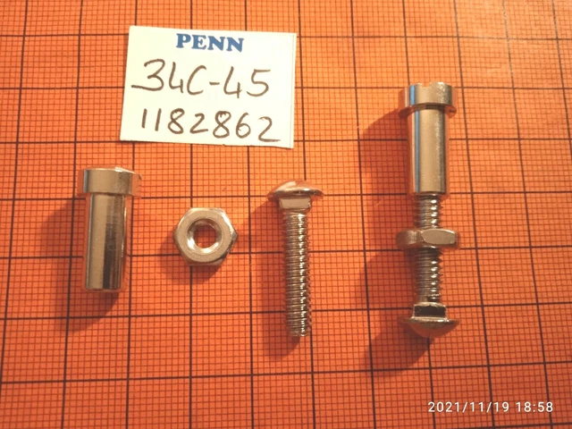 Étrier De Serrage Pour Moulinet Penn 33-116 – Adaptable 12/0, 10/0, Int 80 130 S, Neuf USA