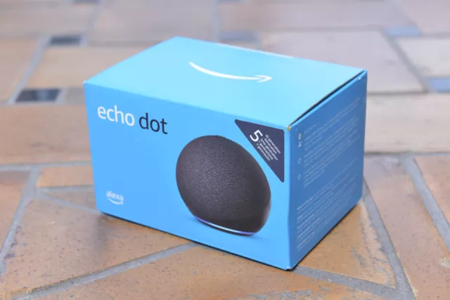 Alexa Amazon Echo Dot 5. Generation Smart Lautsprecher anthrazit NEU versiegelt
