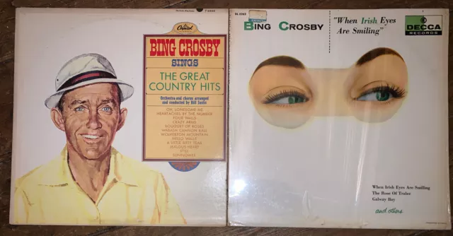 Bing Crosby Sings The Great Country Hits  - When Irish Eyes Are Smiling - Vinyl