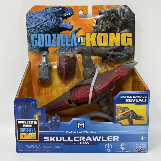 TwCare Godzilla Vs. Kong – Figurine Skullcrawler 31,8 Cm – Articulée, Film 2021 – Cadeau Enfant, Collection